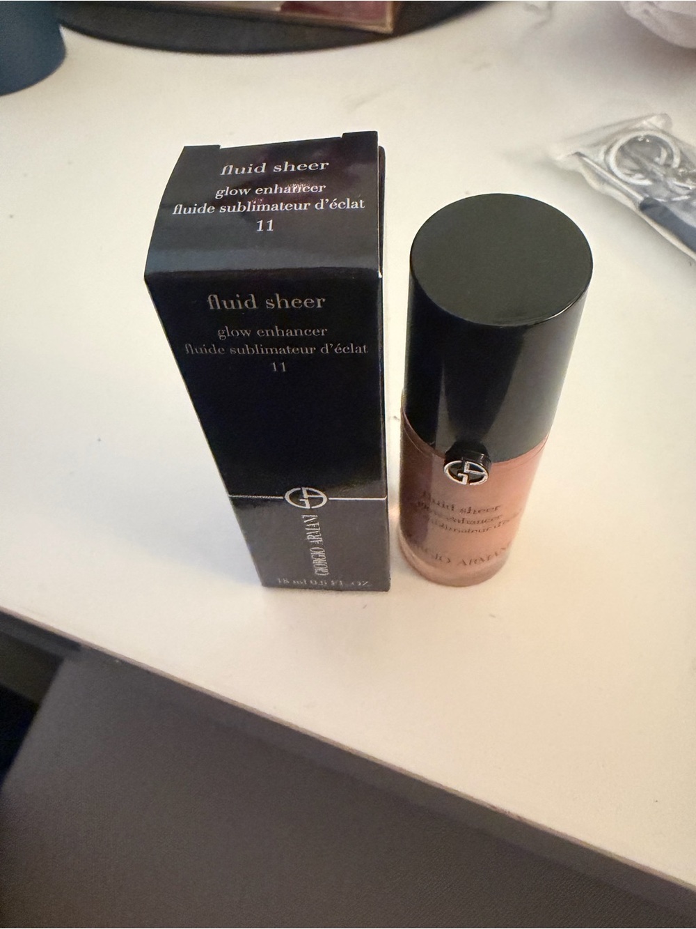Giorgio Armani Fluid Sheer Glow Enhancer - Number 11 Bronze Blush *BRAND-NEW* - Picture 2 of 4
